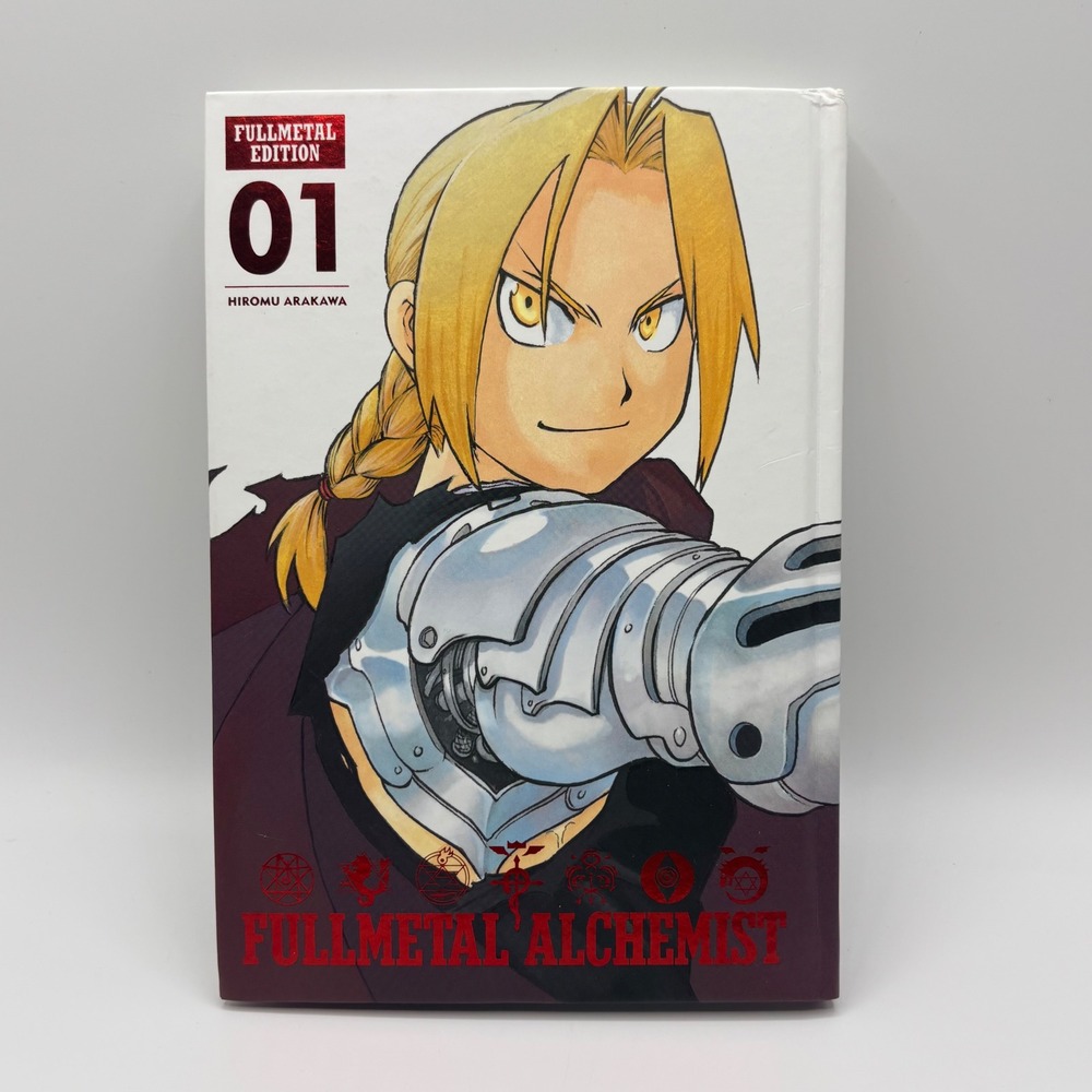 Viz Media Manga Fullmetal Alchemist Fullmetal Edition Vol 1 Hardcover GREAT USED